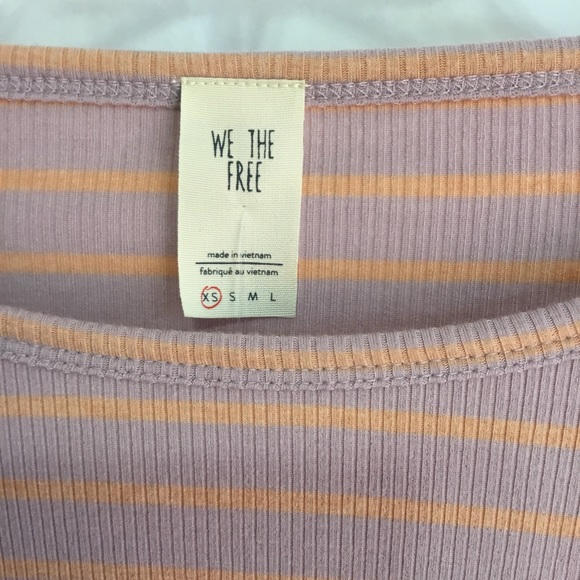 Free People Good Find Striped Top NWT - Picture 2 of 5